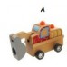 Wooden Pull Back Truck Wooden Pull Back Truck